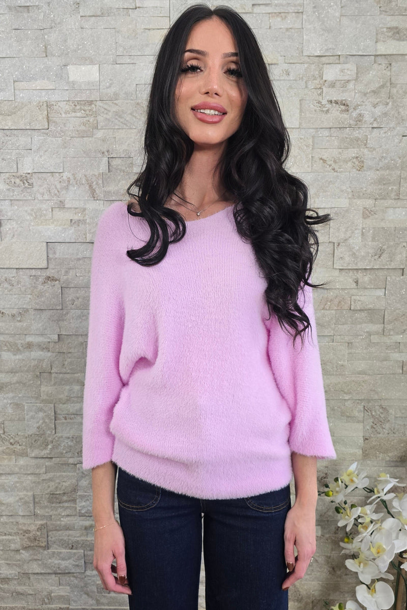 Long Sleeve Boat Neck Sweater