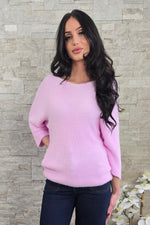 Long Sleeve Boat Neck Sweater