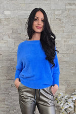 Fuzzy Batwing Sweater