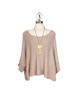 Wide Sleeve Knit Sweater