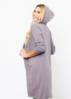 Heavyweight Cardigan/Coat With Hood