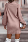 Long Sleeved knit Sweater Dress